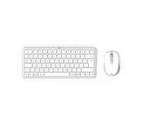 Hama Kit clavier et souris WKM-500 Bluetooth Allemand QWERTZ Blanc
