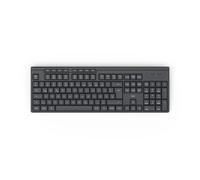 Hama WK-200 keyboard Home/Office RF Wireless QWERTZ German Black