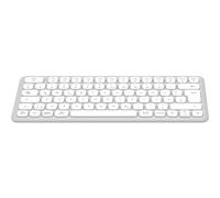 Hama Clavier WK-500 sans fil radio/Bluetooth Multi-appareils QWERTZ allemand blanc