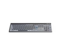 Hama Clavier WK-750 Bluetooth QWERTZ allemand touches multimédia noir