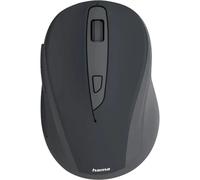 Hama Souris WM-400 Sans fil optique Ergon 6 boutons 1600 dpi sans bruit de clic Noir