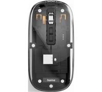 Hama Souris sans fil WM-600 – optique transparente, 5 boutons, 1600 dpi