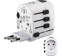 HAMA World Travel Adapter Pro EU-WORLD 3 pôles