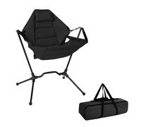 Hamac à bascule pour camping | Portable à haut dossier | Hamac réglable, pliable et à bascule pour terrasse, pelouse, cour, pique-nique