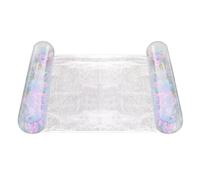 Hamac À Eau Flottante - Lounger À Flotteur De Piscine Pliable, Chaise De Radeau en Maille Gonflable | Float De Hamac À Natation Confortable, Tapis d'air Compact À La Fuite | Back Rack Back Rest Water