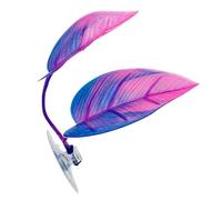 Hamac À Feuilles Betta - Feuillage Végétal Doux De 6,2 X 4,5 Cm, Décoration D'abri Aquatique Colorée, Fixation Pratique par Aspiration | Kit D'accessoires De Jeu Actif pour Fournitures D'hab