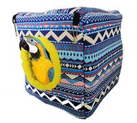 Hamac à oiseaux en peluche à suspendre pour l'hiver chaud maison petits animaux cachette pour hamsters perruches conures cadeaux d'oiseaux