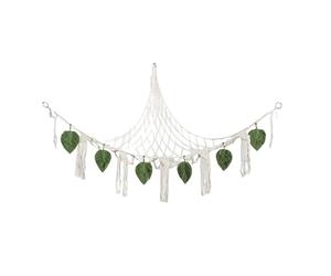 Hamac à Peluches d'Angle | Rangement Jouets Grand Filet D'angle Avec Frange Boho,Déco Bohème Organisateur Maison Chambre Bébé Chambre Enfant Séjour