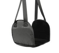 Hamac à pied pour avion, repose-pieds portable réglable, accessoire de voyage léger pour plus de confort, bagage à main compact, support ergonomique pour bureau, maison, 56 x 17 cm