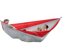 Hamac Amazon Silk Traveller XXL (rouge-argent) 320 x 230 cm ; rouge, AZ-1030190