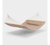 Hamac avec barre en bois et coussin Selaya