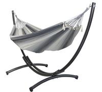 Hamac avec support azteka xl 3 gris