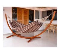 Hamac avec support bois latino xl choco