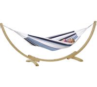 Hamac Avec Support En Bois Apollo Marine Bleu