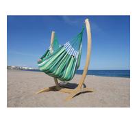 Hamac chaise albizia xxl sur pied en boi
