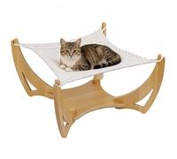 Hamac Chat | Tissé Respirant, Stable, et Doux - Hamac pour Chat avec Lit Et Planche À Griffes,pour Dortoir, Balcon, Appartement, Chambre à Coucher et Salle de Séjour