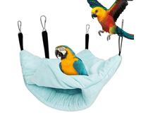 Hamac Chauffant pour Oiseaux - Nid Douillet à Double Épaisseur pour Oiseaux | Accessoire pour Cage de Volière pour Perchoir Nidification Repos Jeu Décoration Hivernage Intérieur