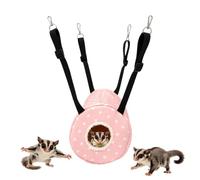 Hamac Chinchilla Balançoire Lit Repos Jouet Maison Hiver Accessoires De | Hamac Sugar Glider Hamster Perroquet Phalanger Volant Cobaye Furet Hérisson Pour Jouer