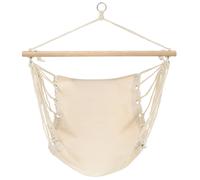 Hamac Chocolat Coton 110kg Hamac de Jardin Balancelle Transat Terrasse vidaXL