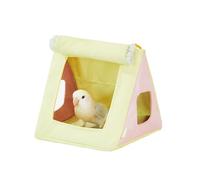 Hamac confortable pour oiseaux avec design naturel à suspendre pour une utilisation en intérieur et en extérieur par les propriétaires d'animaux domestiques, perruches