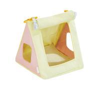 Hamac confortable pour oiseaux avec design naturel à suspendre pour une utilisation en intérieur et en extérieur par les propriétaires d'animaux de compagnie