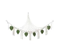 Hamac D'Angle Pour Peluches Organisateur De Doudous En Déco Boho | Filet D'Angle Organisateur Glands Boho Décoration Murale pour Chambre Bébé, Chambre Enfant, Salle de Jeux, Salon, Maison et