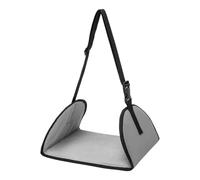 Hamac d'avion - Longue sangle de pied de voyage avec longueurs réglables - Support de pied de bureau - Indispensable pour la maison, le bureau, le travail, la pause déjeuner et autres