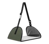 Hamac d'avion - Longue sangle de pied de voyage avec longueurs réglables - Support de pied de bureau - Indispensable pour la maison, le bureau, le travail, la pause déjeuner et autres
