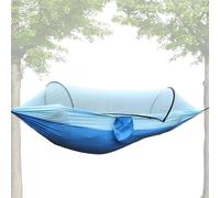 Hamac de camping - Hamac portable avec filet Gnat - Hamac de camping de 9 x 5 m - Installation automatique - Abri familial pour pique-nique de randonnée en plein air