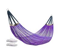Hamac de camping | Hamacs d'arbre en tissu tissé haute densité | Design parfait de flux d'air portable avec forte capacité de charge pour extérieur, jardin, balcon, randonnée, méditation, voyage