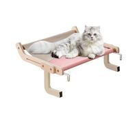 Hamac de chat de fenêtre - Perche de fenêtre de chat réglable avec de fortes ventouses | Siège suspendu confortable pour chatons et chats, lit d'économie d'espace pour le rebord de la fenêtre, bains d