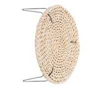 Hamac de Détente Tissé pour Dragon Barbu avec Pieds Métalliques | Tapis en Herbe Marine, Plateforme Surélevée, Respirant, pour Gecko Léopard, Côtés et Dessus