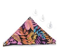 Hamac de Dragon Barbu 5 pièces, Accessoires d'échelle de Chaise Longue de lézard de Reptile, décor d'habitat de Terrarium for caméléon Oiseaux Rats Gecko Iguane(A)