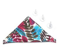 Hamac de Dragon Barbu 5 pièces, Accessoires d'échelle de Chaise Longue de lézard de Reptile, décor d'habitat de Terrarium for caméléon Oiseaux Rats Gecko Iguane(C)