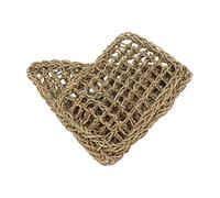 Hamac de Dragon Barbu, Lézard de Reptile Hamac de Dragon Barbu Chaise Longue Fibres D'herbe Hamac D'escalade de Reptile Doux pour Geckos Bernard-l'hermite