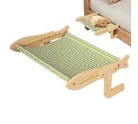 Hamac de fenêtre pour chat | Perchoir de fenêtre | Cadre en bois respirant et résistant pour petit espace de jeu, appartement, balcon, terrasse