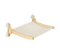 Hamac De Fenêtre pour Chats - Perchoir D'intérieur À Ventouses, Lit pour À Montage Facile 60 X 40 X 18 Cm, Sièges De Fenêtre Muraux | Chatons Maison Appartements Salons Chambre Coin Animaux MEU