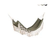 Hamac de jardin en coton style bohème chic 200x100 Eldoris YES