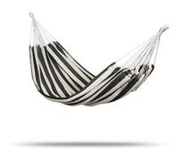 Hamac De Jardin Noir Et Blanc Hamac En Toile Hamac Balançoire Épaissi Camping Décontracté Simple Avec Sac En Nylon-Bdd