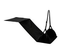 Hamac de pied d'avion, hamac réglable avec repose-pieds d'avion pour voyage, support de jambe portable pour les longs vols, 25 x 47 cm