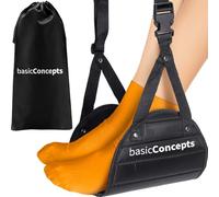 Hamac de pied d'avion (mousse à mémoire de forme), repose-pieds parfait pour détendre vos pieds | Hamac de pied pour accessoires de voyage en avion, hamac de bureau pour pieds de voyage, repose-pieds