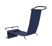 Hamac de pied d'avion - Repose-jambes portable pour adultes pour les longs voyages, sommeil confortable avec tapis d'extension de siège, hamac de soutien pour hommes, femmes, adolescents, train, 150 x