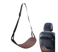 Hamac de pied pour voyage en avion - Repose-pieds de voiture - Sangle réglable pour tout-petits - Support de jambe pour appuie-tête de camion, chaise d'aide au sommeil