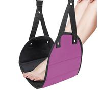 Hamac de pied - Support de repos de voyage en avion, balançoire de jambe, bande réglable pliable | Hamac de pied gonflable pour le travail de bureau, le long vol confortable, repose-pieds de voyage