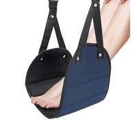 Hamac de pied - Support de repos de voyage en avion, balançoire de jambe, bande réglable pliable | Hamac de pied gonflable pour le travail de bureau, le long vol confortable, repose-pieds de voyage