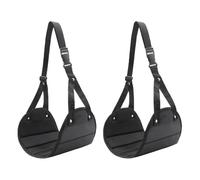 Hamac de Pieds pour Voyage en Avion - Suspension Ergonomique Confortable - Sangle Réglable Allongée pour Trajets Aériens - pour Bureau, Détente, Sommeil et Voyages Internationaux