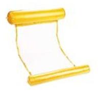 hamac de piscine gonflable jaune Neutre G