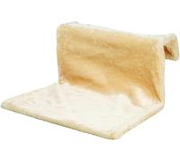 Hamac De Radiateur En Peluche Beige