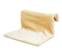Hamac De Radiateur En Peluche Beige