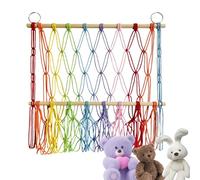 Hamac de rangement pour animaux en peluche, coin hamac pour animaux en peluche | Hamac suspendu pour poupée en peluche,Hamac de rangement pour animaux en peluche, organisateur de filet pour animaux en